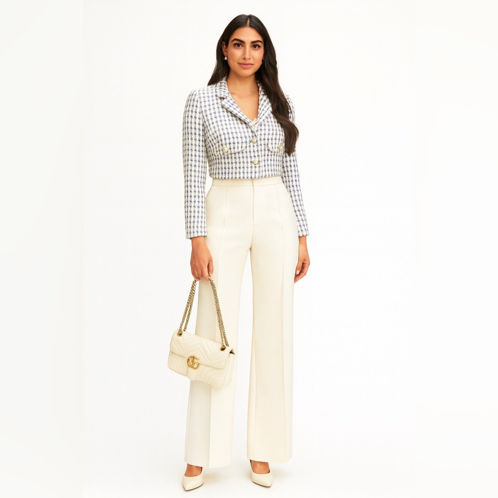 Amanda Uprichard cropped jacket - Picture 3 of 8